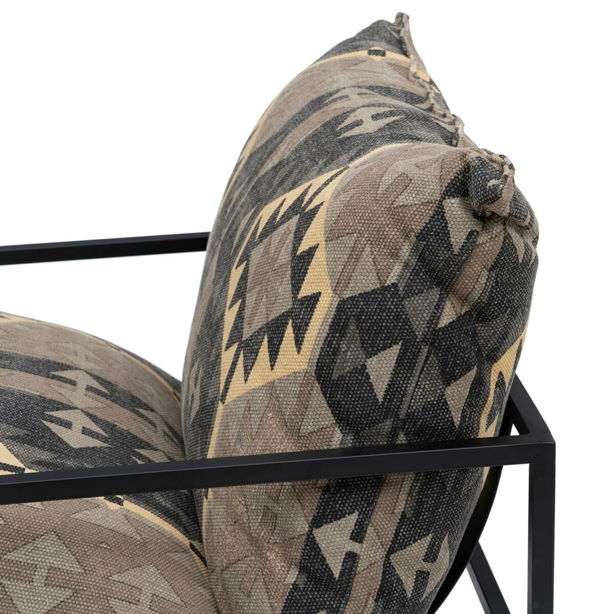 Poltrona Preto Taupe 70 x 84 x 86 cm